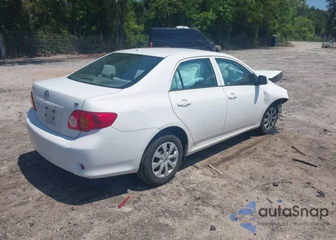 2010 Toyota Corolla Le z USA, uszkodzony, nr VIN 1NXBU4EE2AZ189121
